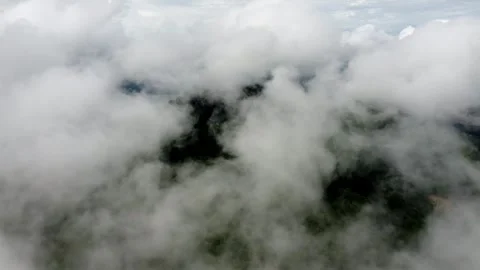 The sky is covered in clouds Video stock 325843330