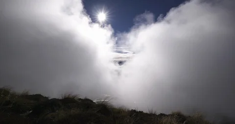 Sky covered with white clouds Stock Footage 93607578