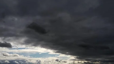 The sky is dark and cloudy 스톡 동영상 301323257