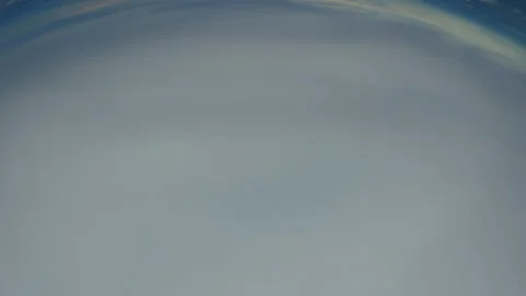 Sky dive with cloudy Sun set 库存影片 262110922