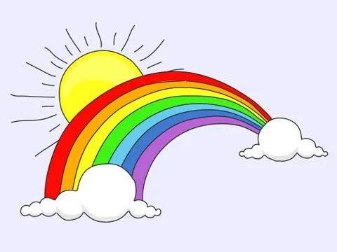 Sky doodle Stock Illustration