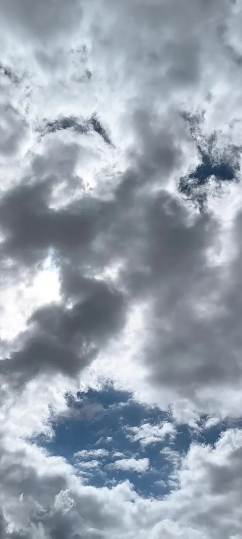 Sky with dramatic clouds with copy space Stock Footage 332878927