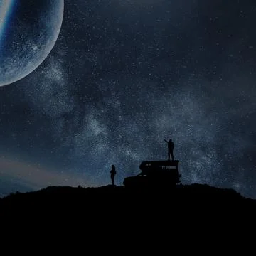 Sky dream Stock Illustration