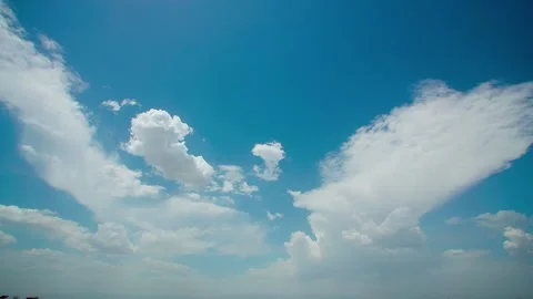 Sky-Drift Clouds-Cloud Time-Lapse 스톡 동영상 257856857