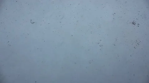 The sky during sudden snowstorm view from the window Stock Footage 123360200