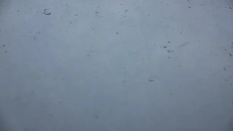 The sky during sudden snowstorm view from the window Stock Footage 123360204