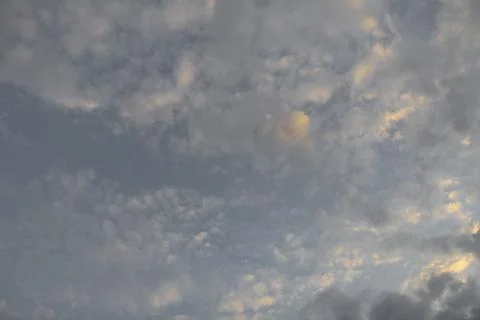 Sky during sunset. Stock Photos