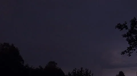 The sky during a thunder-storm, a thunder and a lightning Stock Footage 41315486