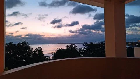 The sky at dusk 写真素材