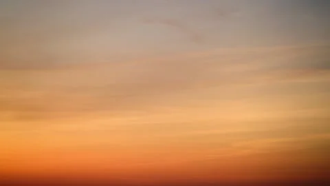 The sky at dusk was painted with a gradient of red and orange clouds, abstract Stock Footage 273671637