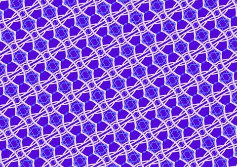 Sky electric neon minimalist repeatable contour surface pattern in cyan glow, sk Stockillustratie