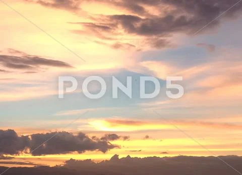 Sky in Evening Stock Photos