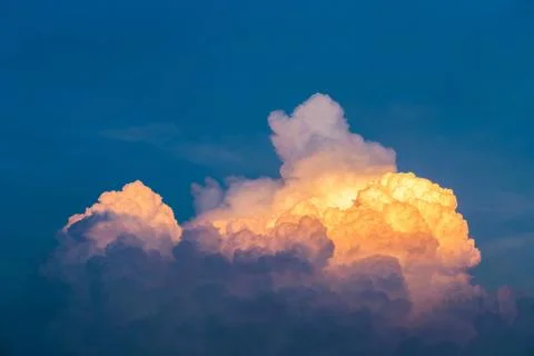 Sky in the evening Stock Photos