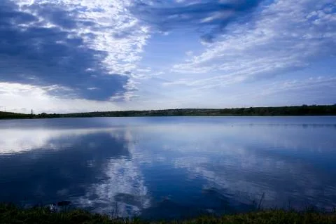 Sky is falling Foto stock