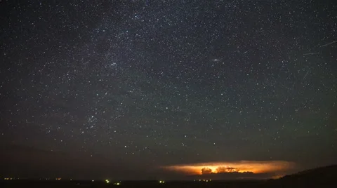 Sky on Fire Stock Footage 54760070