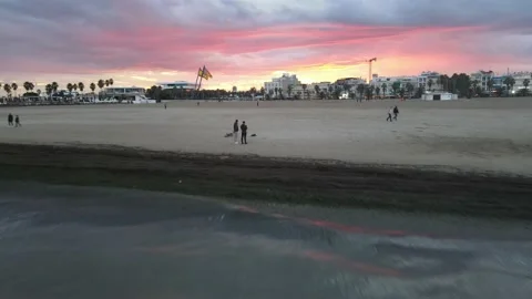 Sky on Fire Stock Footage 194070100