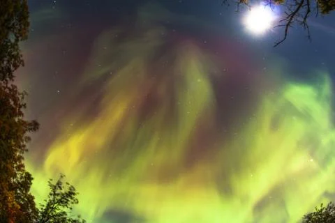 The sky is on fire Stock Photos