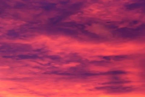 The sky is on fire Stock Photos