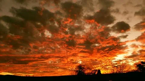 Sky on Fire10 Stock Photos