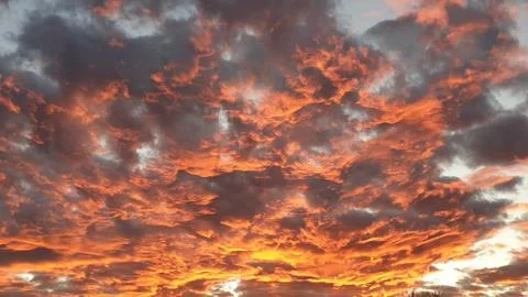 Sky on Fire5 Stock Photos