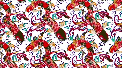 Sky Fish Ascent – Vertical Motion Stock Footage 306520304