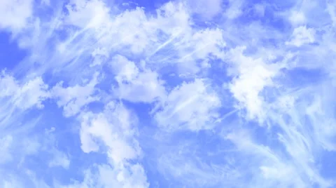 Sky Flight Through Clouds HD Video stock 49515297