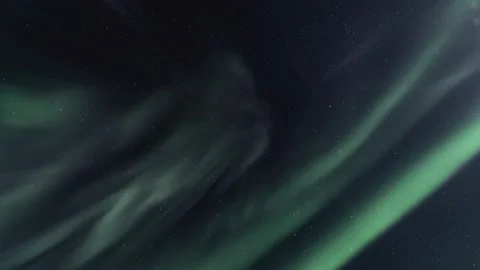 Sky full of auroras dancing 2 動画素材 153406561