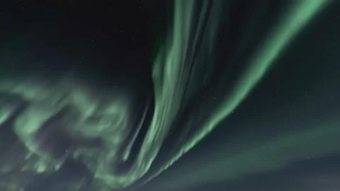 Sky full of auroras dancing 5 動画素材 153406427