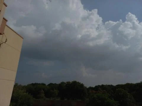 Sky full of clouds Stock Photos