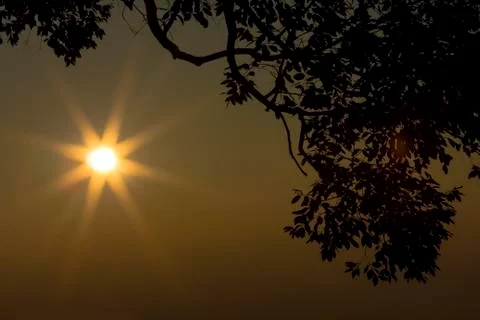 Sky gradient Stock Photos