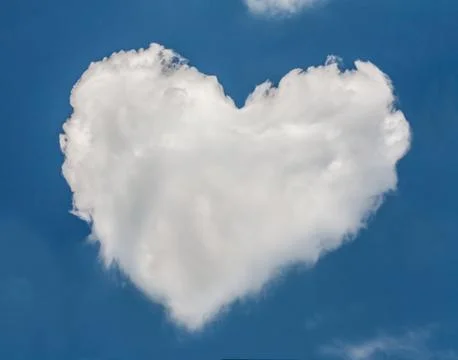 Sky heart Stock Photos