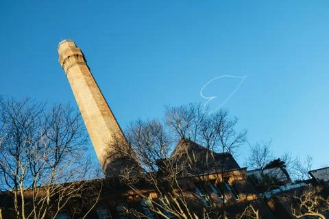 Sky Heart Shape Foto stock