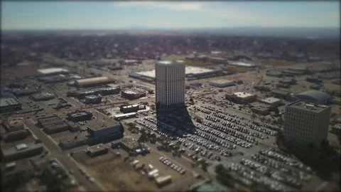 Sky Hyper Lapse with Tilt Shift Stock Footage 73119196