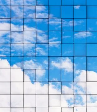 The sky Stock Illustration