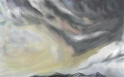 Sky Illustrazione stock