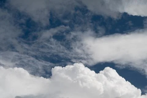 Sky information visualization. Weather data layered for forecasts. Designing  Stock Photos