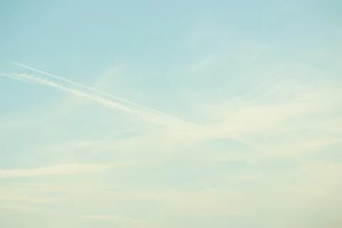 Sky landscape, lots of clouds. Stock Photos