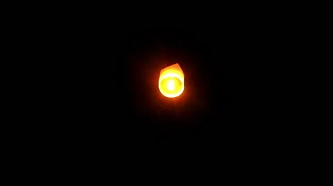Sky lantern Stock Footage 54428791
