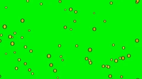 Sky lanterns rising on green screen overlay 4K 库存影片 336624881