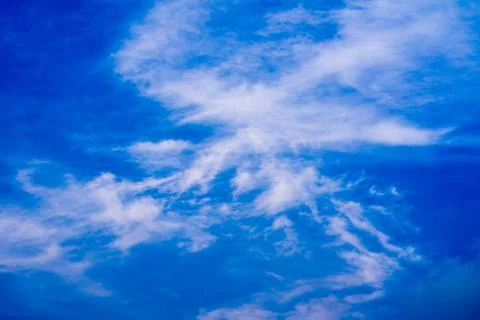 Sky light Blue sky cloud background Stock Photos