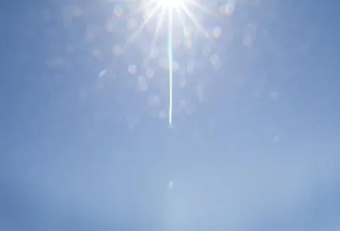Sky light effects Foto stock