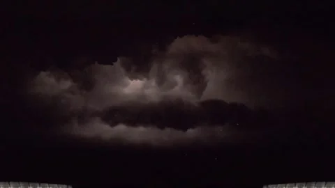 Sky lighting cloud Strom Stock Footage 274414843