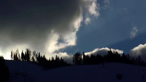 Sky in Mala Fatra 스톡 동영상 82798642