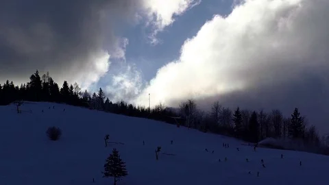 Sky in Mala Fatra Stock Footage 82799175