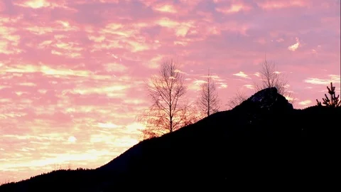 Sky in Mala Fatra Video stock 82808575