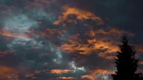 Sky in Mala Fatra 스톡 동영상 82808657