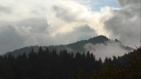 Sky in Mala Fatra Stock Footage 82809799
