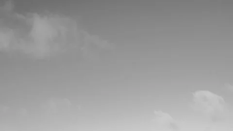 Sky with many floating clouds black and white timelapse 스톡 동영상 82983775