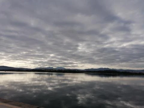 Sky Mirror Effect Stock Photos