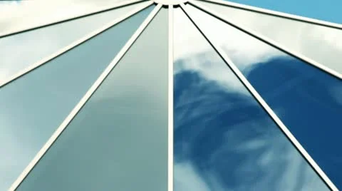 Sky mirror Stock Footage